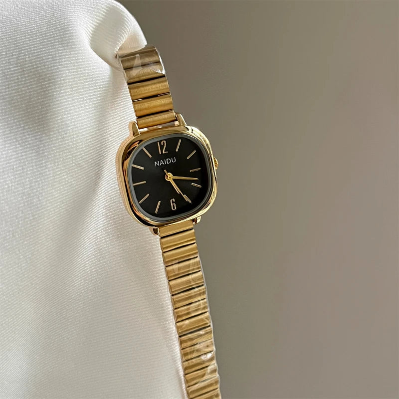 Velya Watches™ Damenuhr aus Edelstahl
