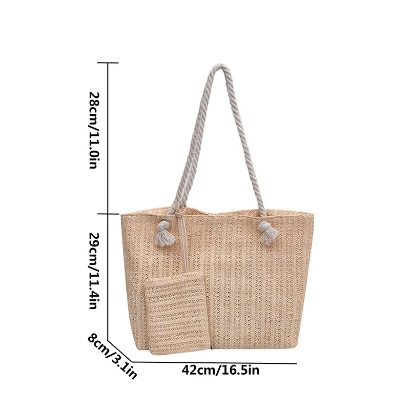 Bolso tote tejido Costa de Marfil SeaLure™