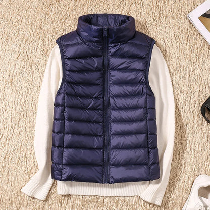 Lunara Winter™ Steppweste mit Stehkragen