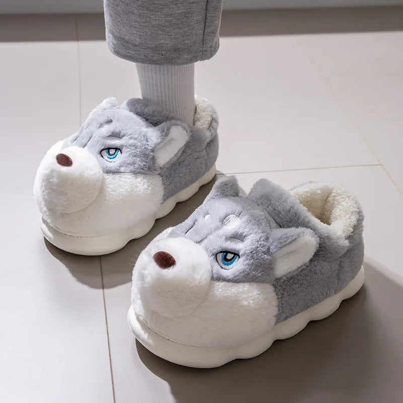 Lunara Winter™ Husky Style Fluffy Slippers