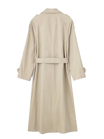 Lunara Winter™ Double Breasted Vintage Trench Coat