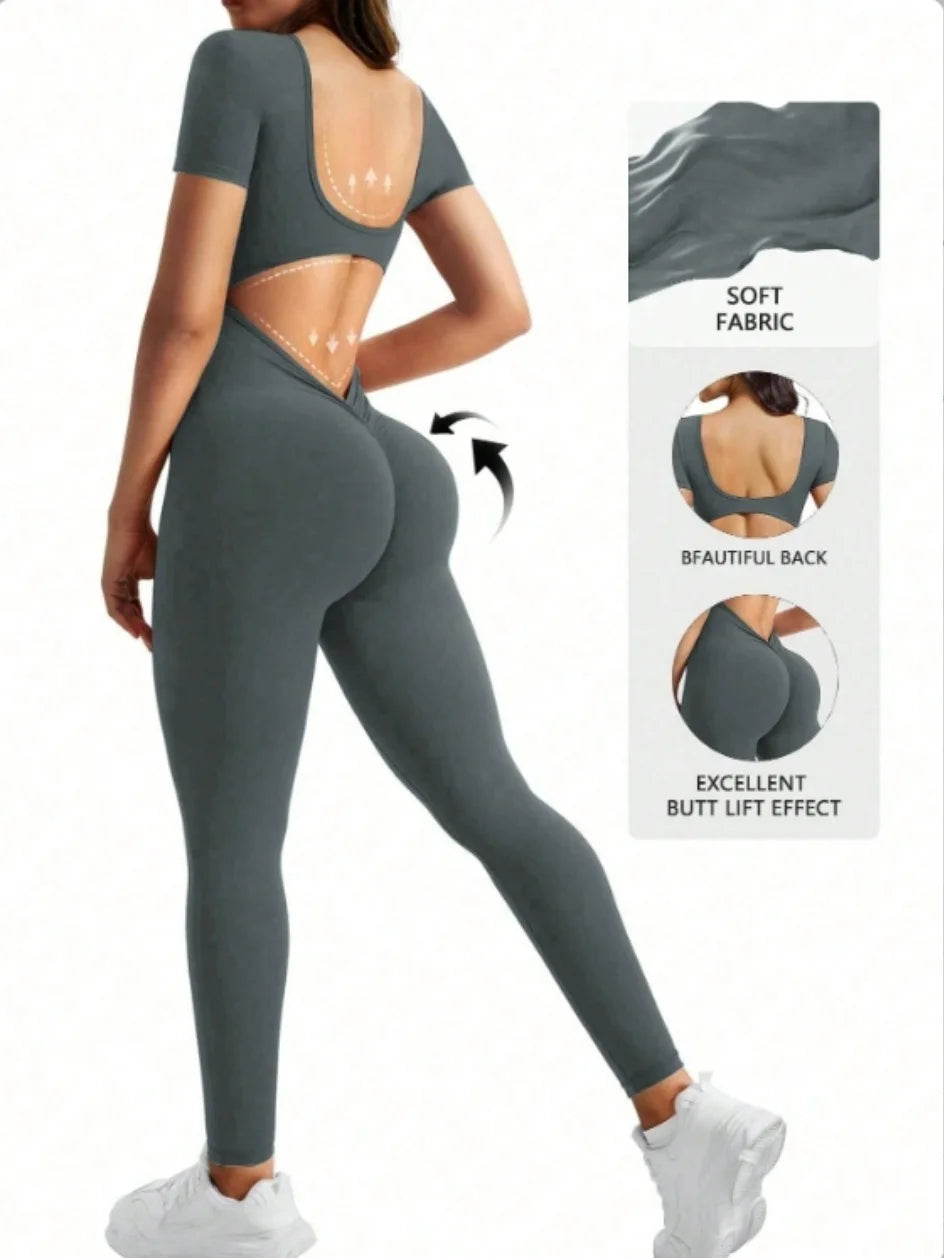 VibeFit™ SculptCurve Performance Jumpsuit
