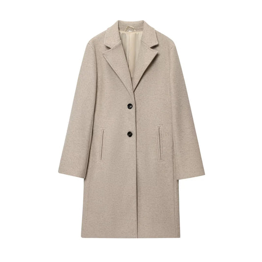 Lunara Winter™ Single Breasted Overcoat