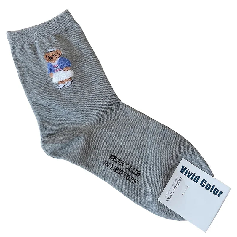 Lunara Winter™ Elegant Bear Women’s Socks