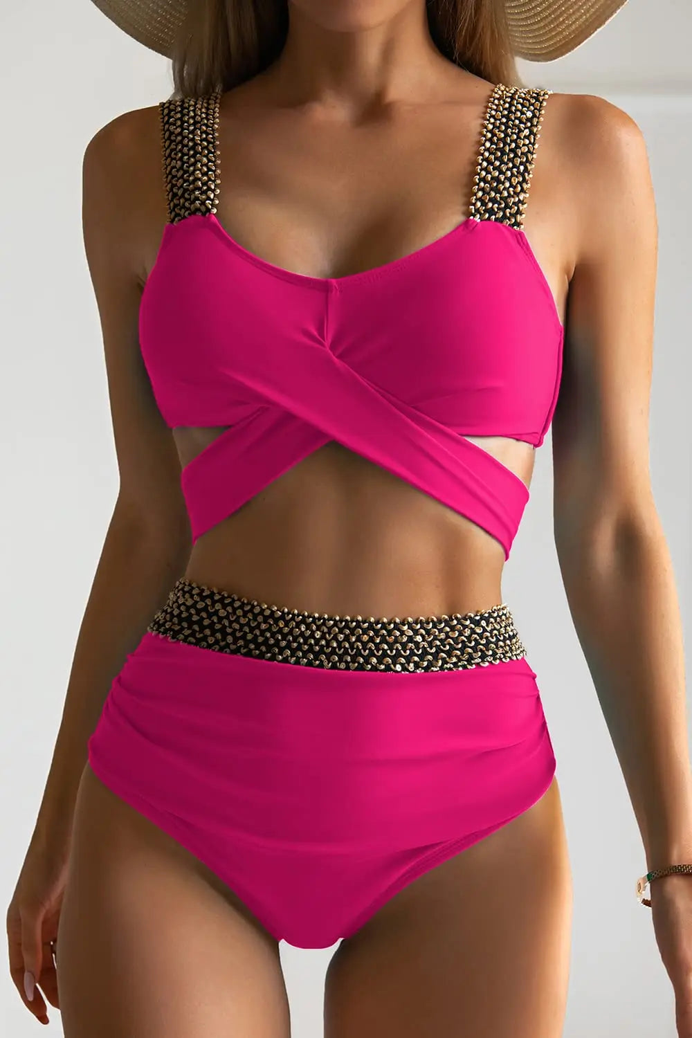 SeaLure™ vergoldeter Wickelbikini