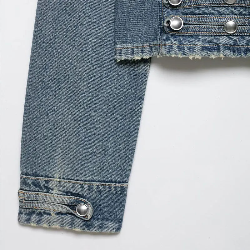 Lunara Winter™ Damenmode-Jeansjacke