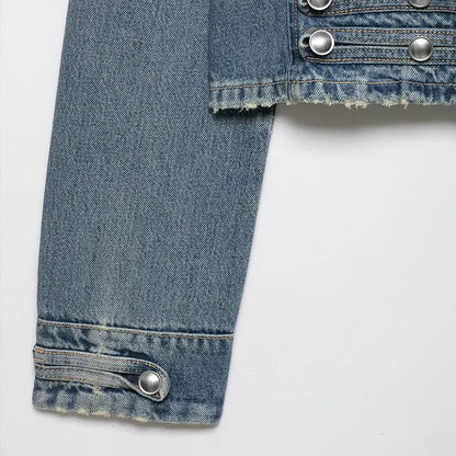 Lunara Winter™ Damenmode-Jeansjacke