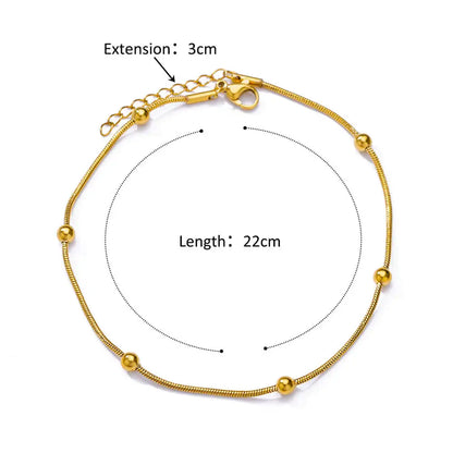 Elara Jewelry™ Aurelia Beaded Gold Bracelet
