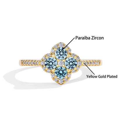 Elara Jewelry™ Celestial Bloom Ring