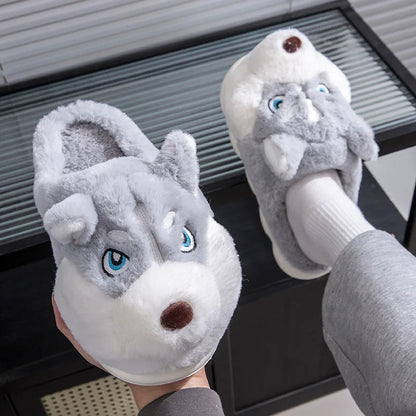 Lunara Winter™ Husky Style Fluffy Slippers
