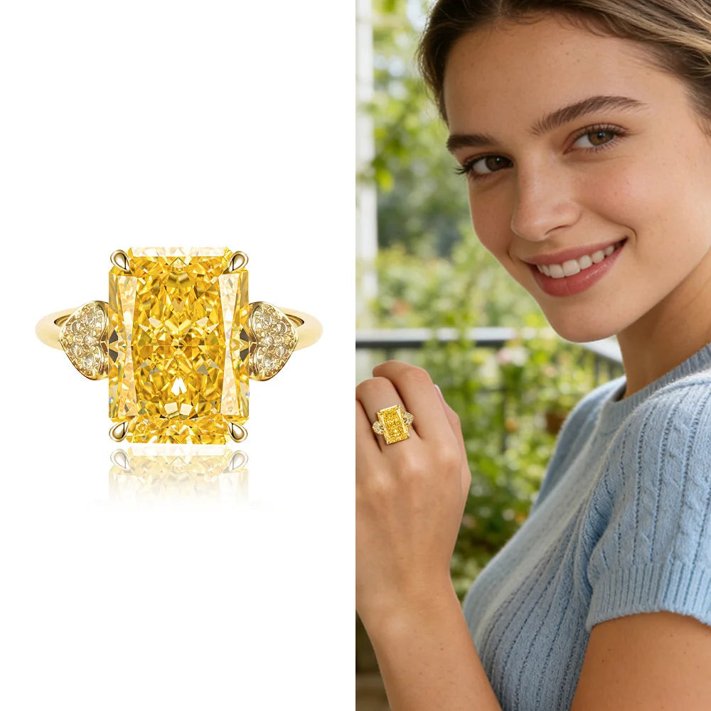 Elara Jewelry™ Aurora Prism Statement Ring