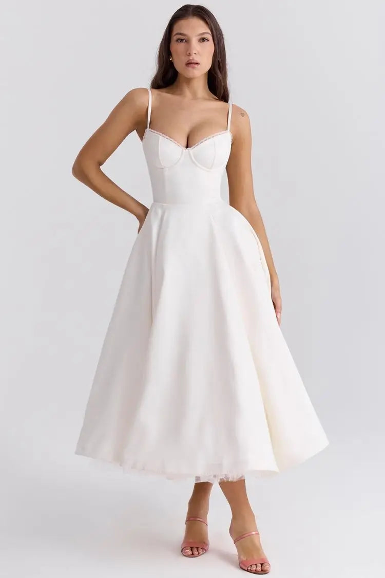 Amoura Dresses™ Corset Long Flowy Dress