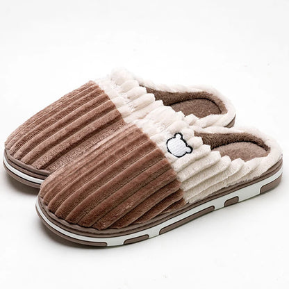 Lunara Winter™ warme, rutschfeste Plüschhausschuhe