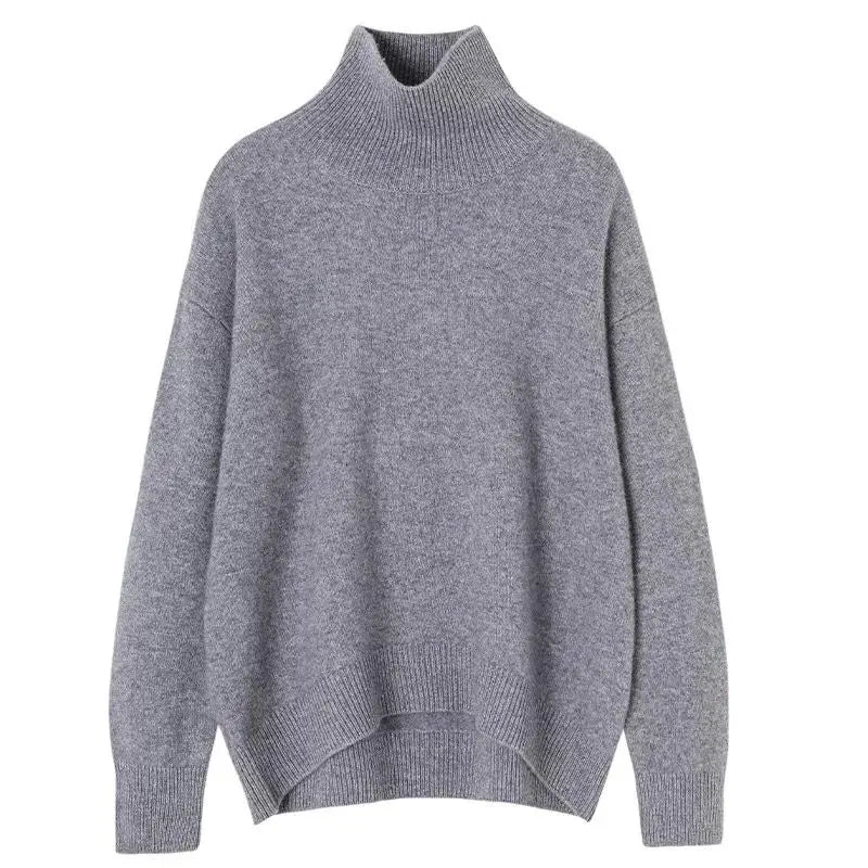 Suéter grande de gola alta Lunara Winter™
