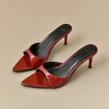 Solenne Shoes™ Scarpe con tacco a punta aperta