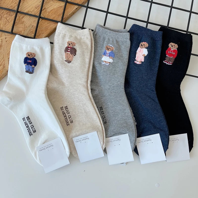 Lunara Winter™ Elegant Bear Women’s Socks