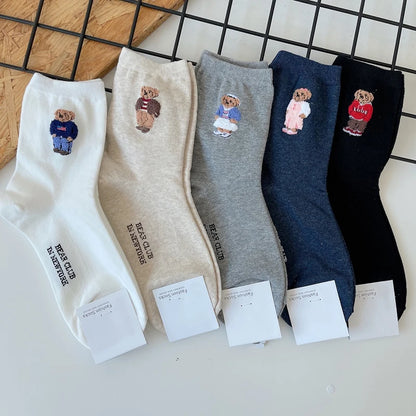 Lunara Winter™ Elegant Bear Women’s Socks
