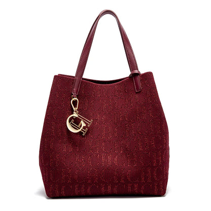 ÉlanBag™ CH Ladies Shoulder Bag Letter Print