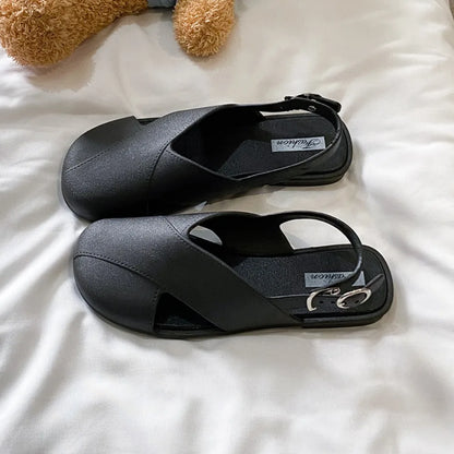 Solenne Shoes™ Breathable Retro Flat Sandals