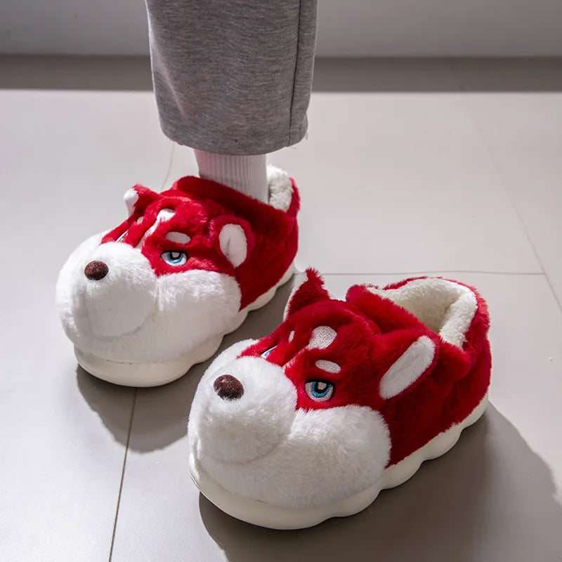 Lunara Winter™ Husky Style Fluffy Slippers