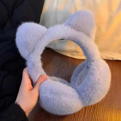 Lunara Winter™ Soft Plush Cute Cat Ear Muffs