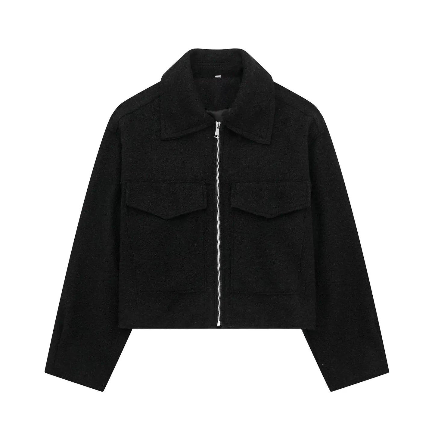 Lunara Winter™ Cropped Wool Blend Jacket