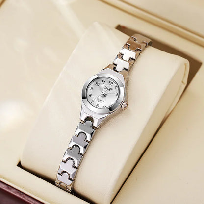 Velya Watches™ Relógio feminino em aço