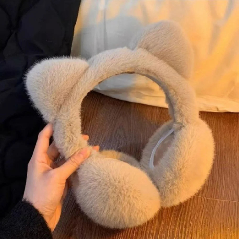 Lunara Winter™ Soft Plush Cute Cat Ear Muffs