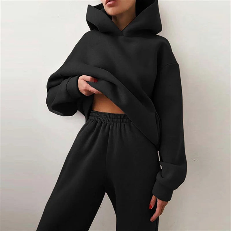 Lunara Winter™ 2-teiliges Damen-Trainingsanzug-Set