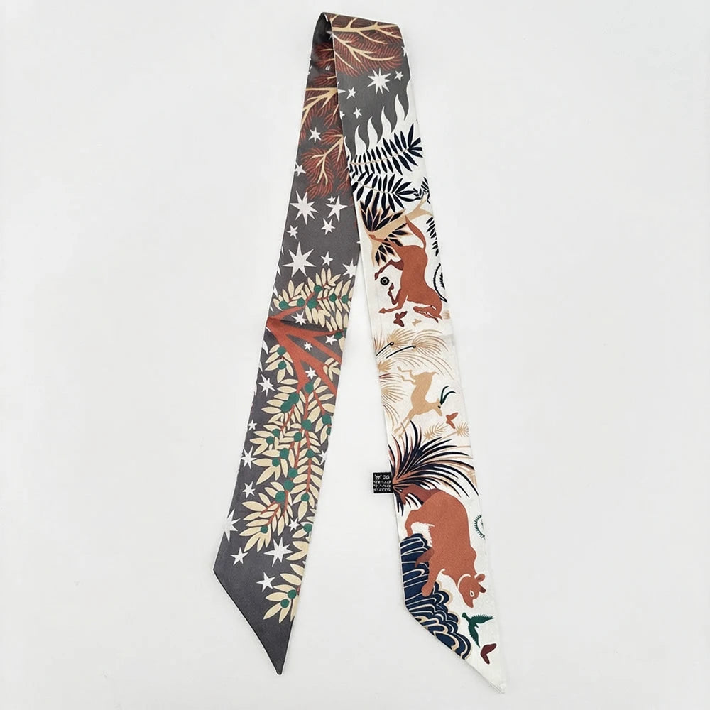 SatinÉclat™ Ribbon Scarf Neck