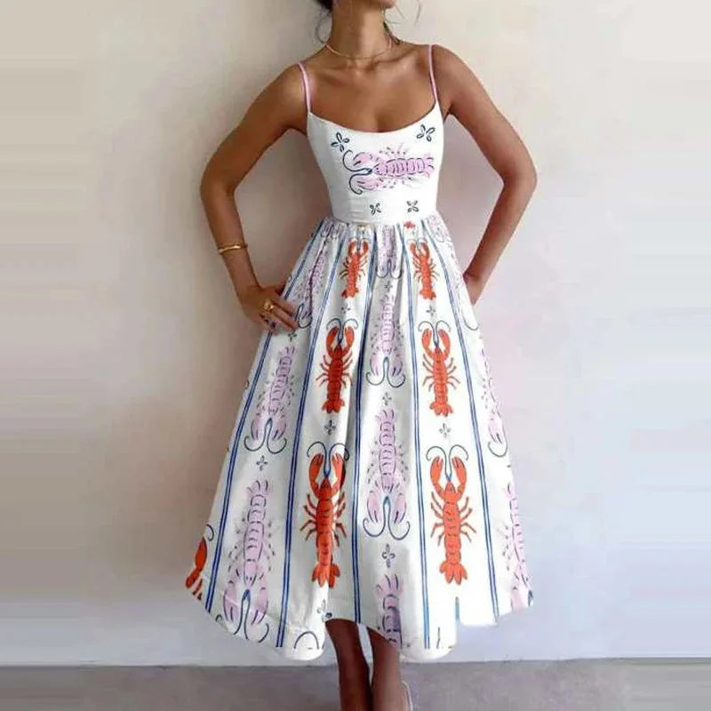 Amoura Dresses™ Classic Dress Ocean Theme