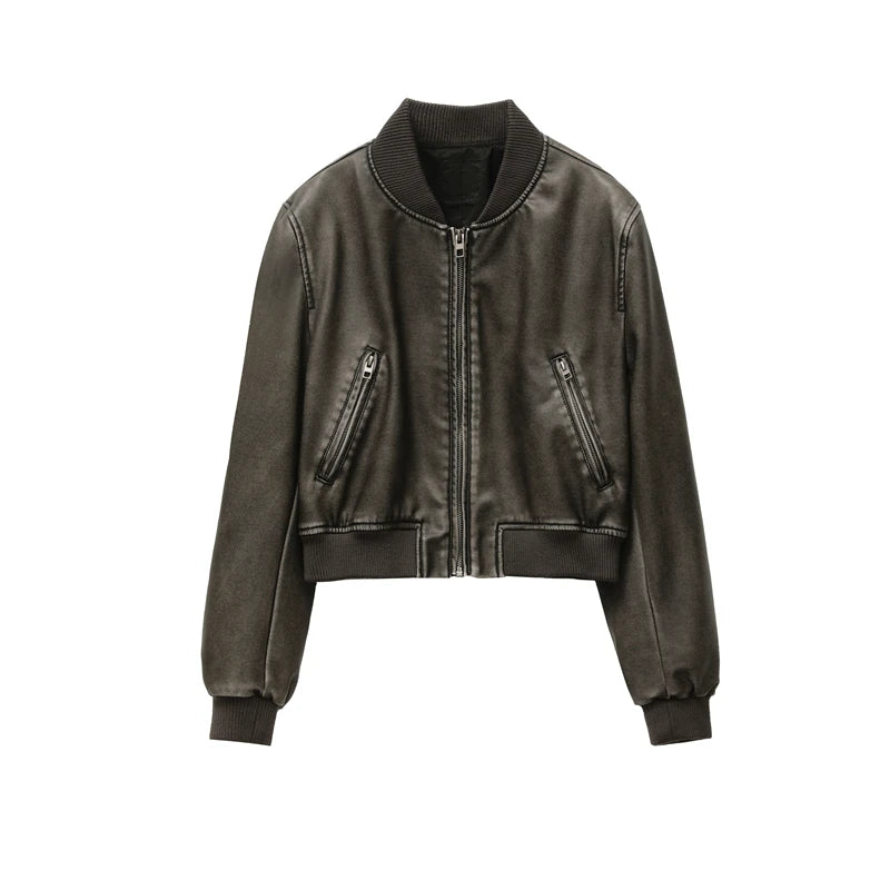 Blouson aviateur à col côtelé Lunara Winter™