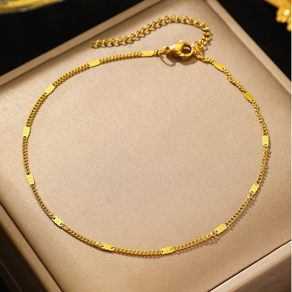 Elara Jewelry™ Solea Delicate Anklet