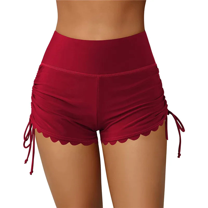 SeaLure™ Luna Sculpt High-Waist Beach Shorts