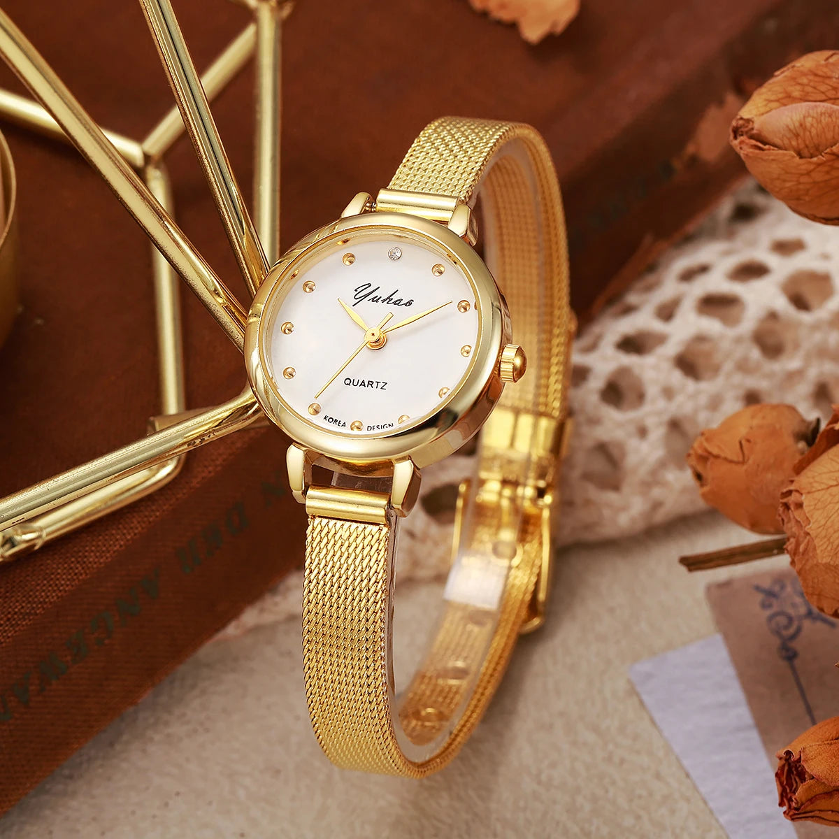 Velya Watches™ Quarzo con maglia alla moda