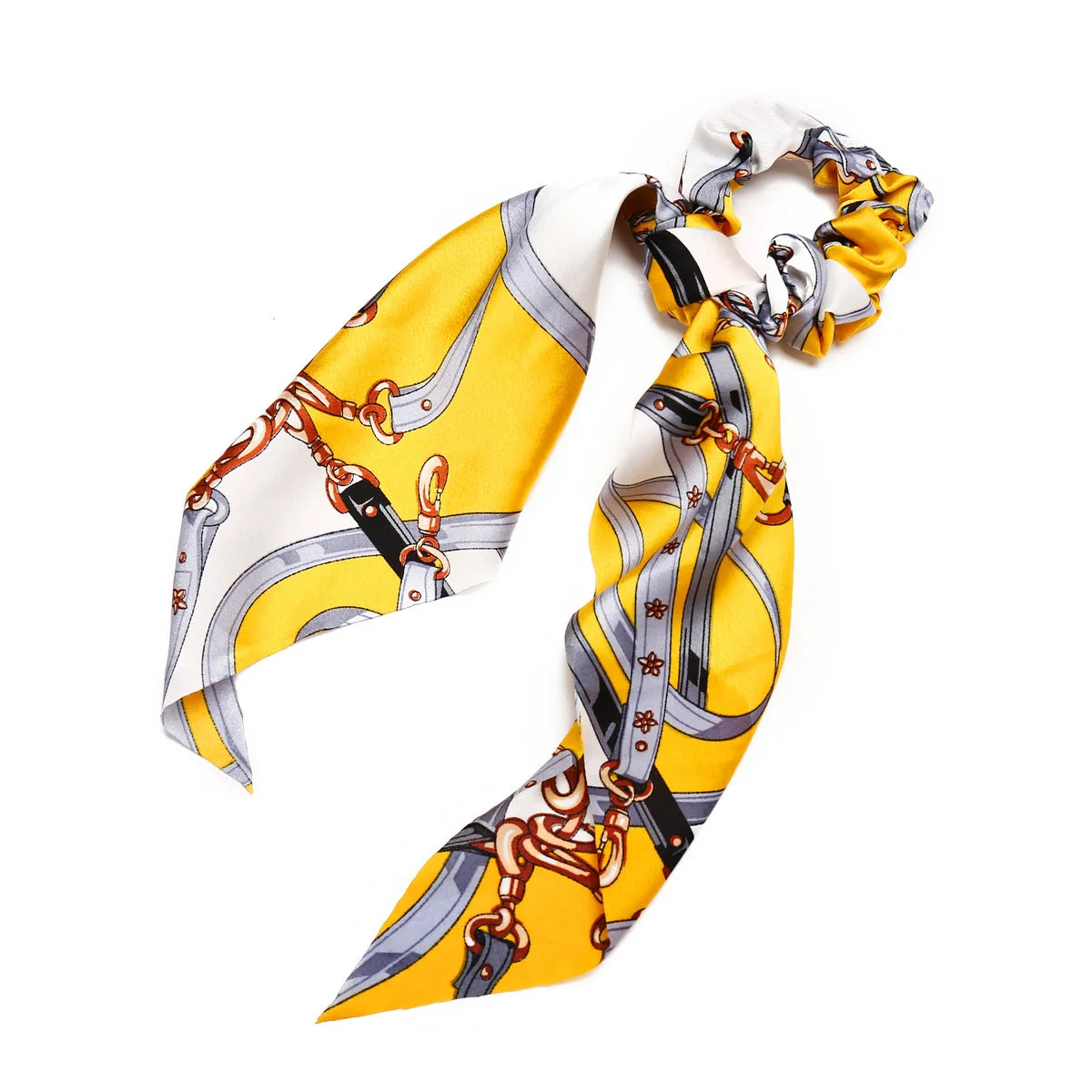 SatinÉclat™ Bow Satin Long Scrunchies