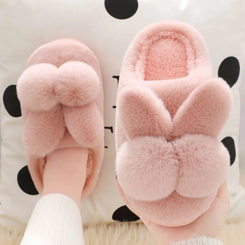 Lunara Winter™ Warm Rabbit Slippers