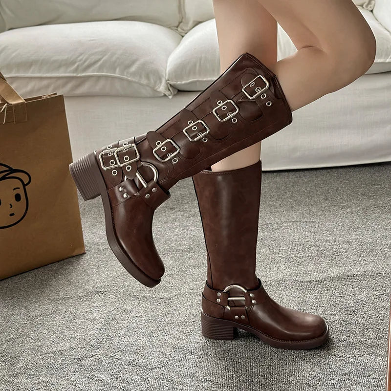 Stivali Lunara Winter™ con fibbia in metallo da donna