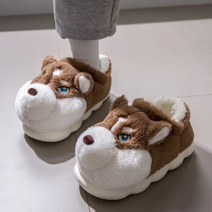 Lunara Winter™ Husky Style Fluffy Slippers