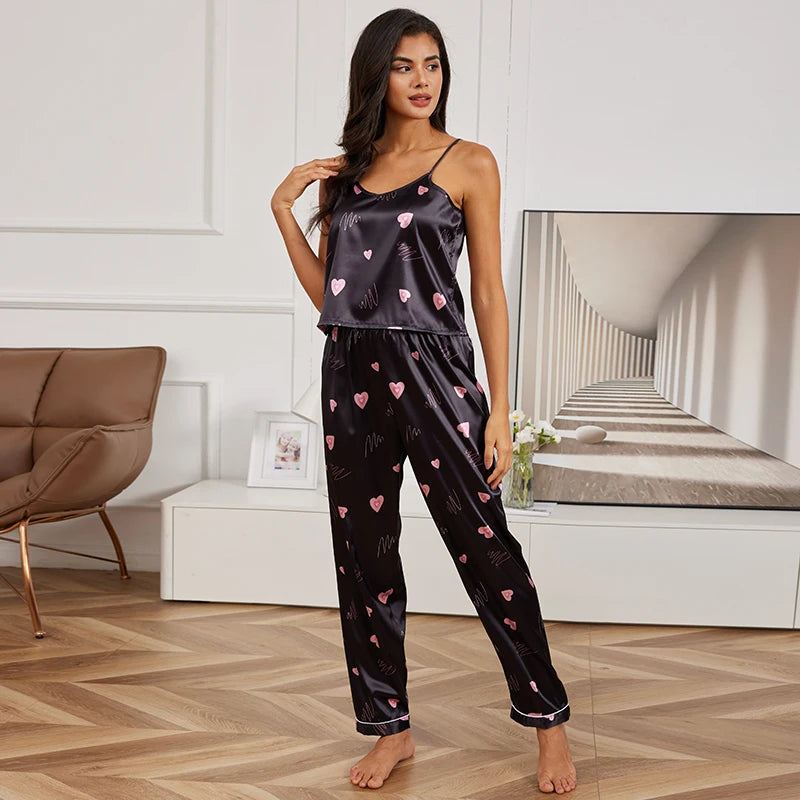 Ensemble pyjama 2 pièces en satin Éclat™
