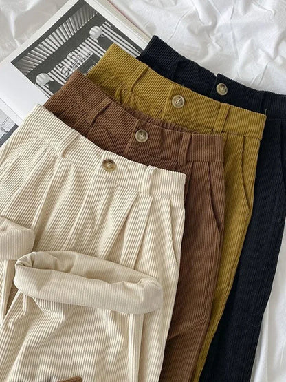 Lunara Winter™ Vintage High Waist Pants