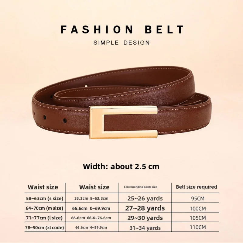 ÉlanBag™ Cowhide Leather Belt