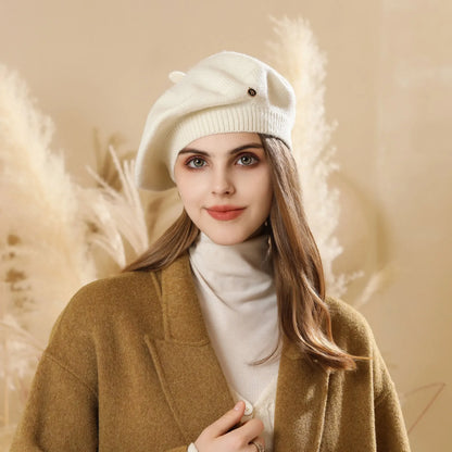 Lunara Winter™ Modische warme Baskenmütze