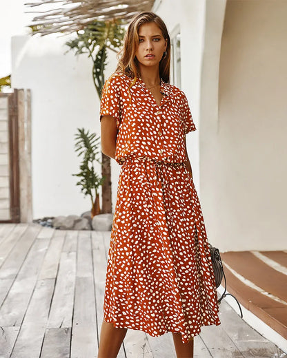 Amoura Dresses™ Robe Vintage à Imprimé Floral