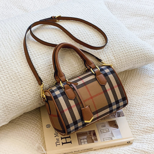 ÉlanBag™ Plaid Shoulder Bag