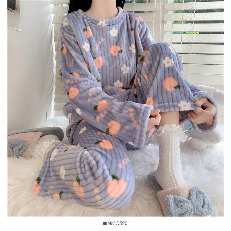 Set pigiama caldo in pile Lunara Winter™