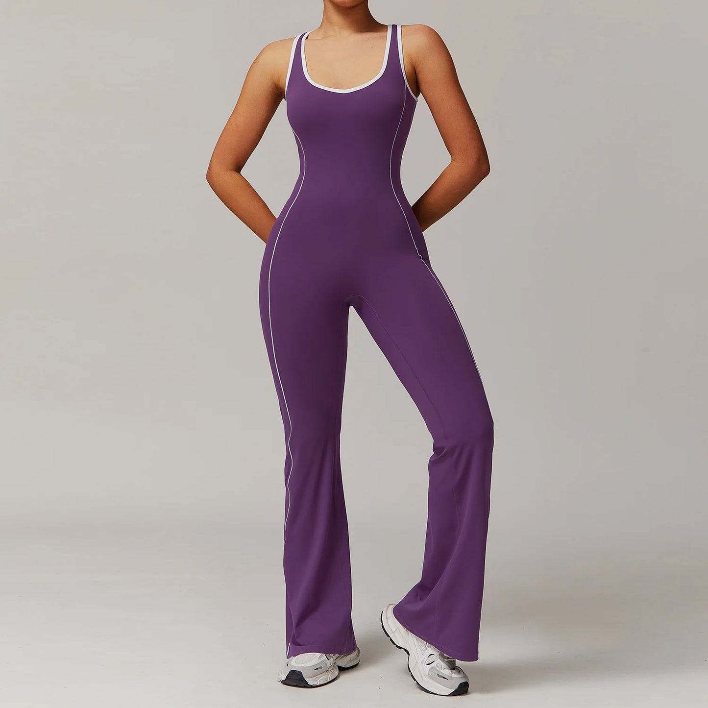 VibeFit™ Contour Flow Jumpsuit