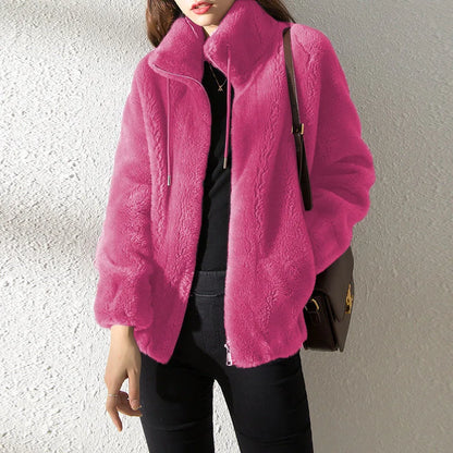 Lunara Winter™ Plush Thick Warm Zipper Coat