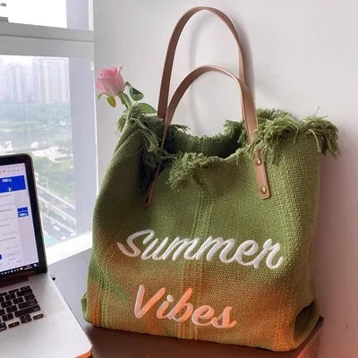 SeaLure™ Summer Vibes Luxe Tragetasche