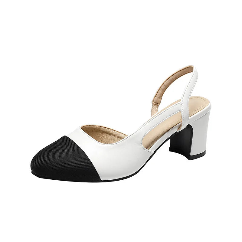 Solenne Shoes™ Patchwork Slingback Flats